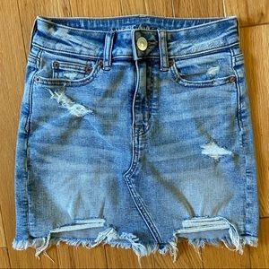 Denim skirt American eagle